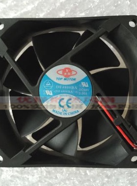 正久TOP MOTOR DF4808BA 48V 8025 0.09A电梯配件 变频器散热风扇