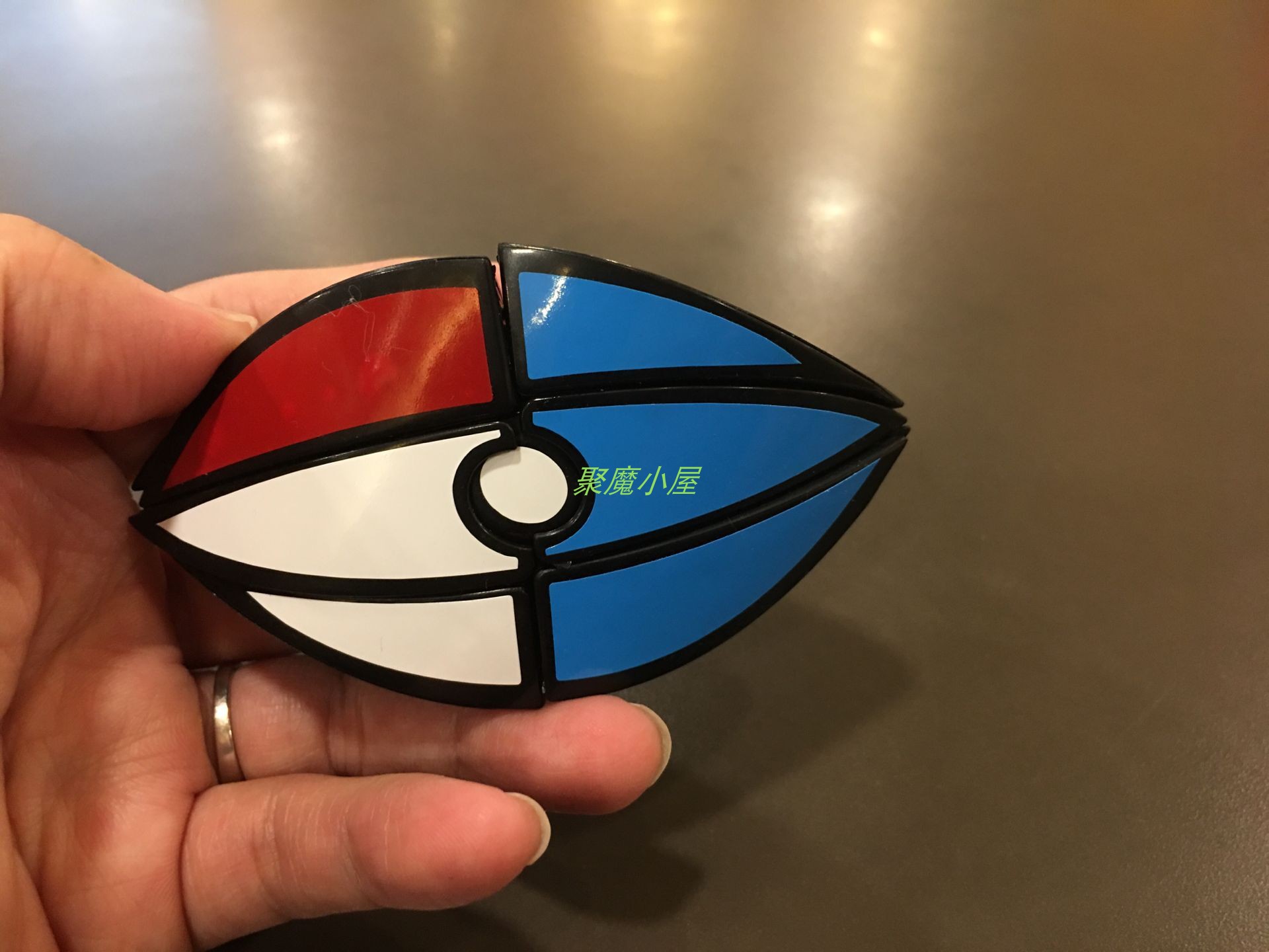 Calvin puzzle卡尔文邪恶魔之眼种子魔方三面体Vladi's Evil Seed