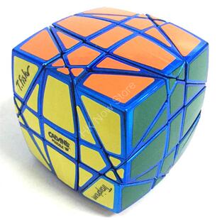 Calvinpuzzle开尔文电镀面包五魔方高难度复杂异型魔方高智商玩具