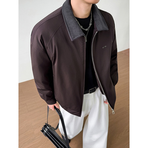 模特图~新标90白鸭绒美式微阔休闲羽绒服外套 E103/P228图片