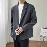 模特图~六色~春季休闲西装外套K8800/P78，男装西服套装，电商B331