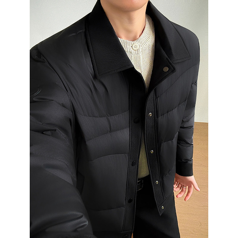 模特图~抖音直播冬季新标羽绒服BY203/P185,男装羽绒服,电商B331