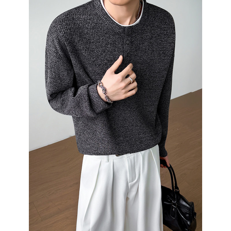 模特图~春季圆领假两件卫衣外套YJ6030/P68，女装短外套，电商B331