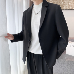 模特图~秋季休闲西装~M到5XL   K055/P90图片