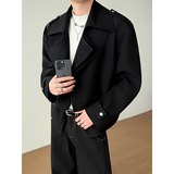 模特图~2026春季双领设计休闲夹克外套YJ6003/P128，男装夹克，电商B331