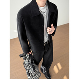 模特图~春季软皮直播皮衣外套夹克YJ6002/P125，男装夹克，电商B331