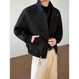 模特图~2026春季插肩袖简约夹克外套YJ6026/P98，男装夹克，电商B331