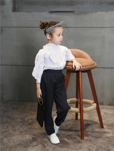 Chemise fille à manche longue - Ref 2088585 Image 3