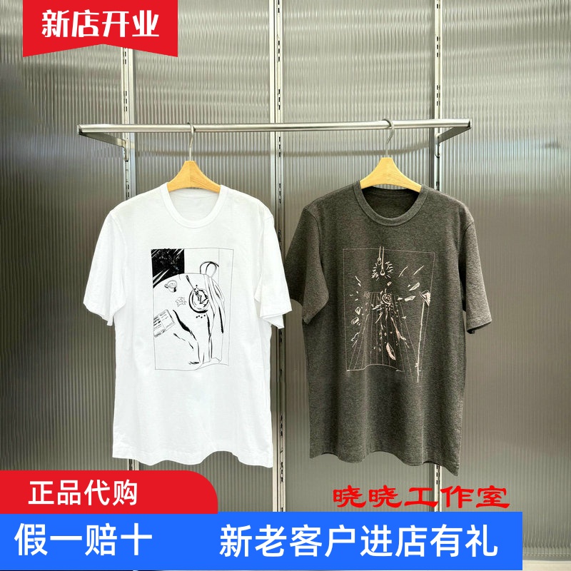 晓晓江南国内代购专柜正品25秋T恤女漫画图案短袖5P7111510原695