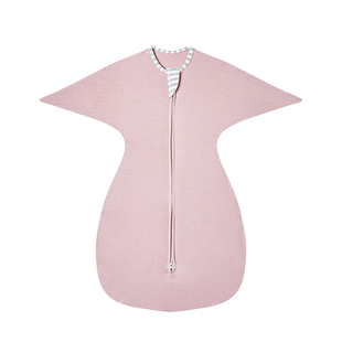 insular319B新生婴儿防惊跳睡袋莫代尔款宝宝投降式睡袋四季通用