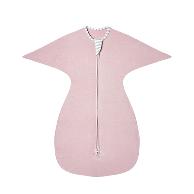 insular319B新生婴儿防惊跳睡袋莫代尔款宝宝投降式睡袋四季通用