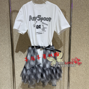 正品 国内代购 时尚 2026夏新款 连衣裙990 现货 86B622短袖 Anyspoor