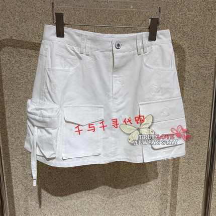 现货~Anyspoor 国内代购正品时尚2026夏新款86B630工装短裙 790