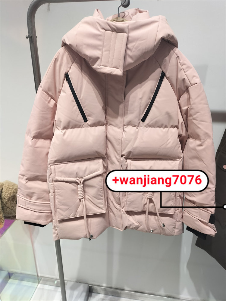 现货C3ACD4607乐町女2023冬正品运动风工装羽绒服C3ACD460710保暖