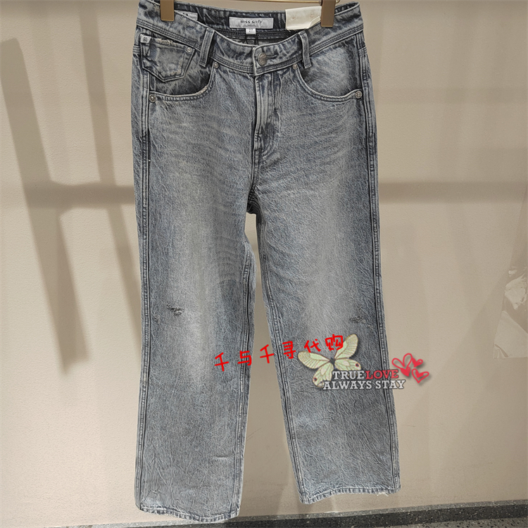 速发~Miss sixty国内2025春季新款6S1JJ2800T百搭直筒牛仔裤1690