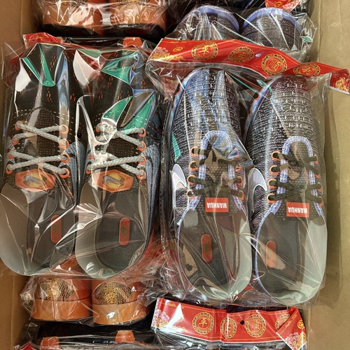 祭祀用品纸扎男鞋女士鞋子纸鞋纸钱烧纸清明中元寒衣节上坟五七