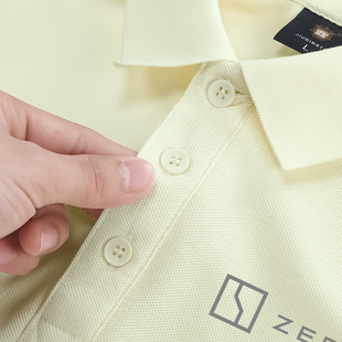 新款夏季极氪汽车polo衫工作服定制短袖T恤团体衣文化衫印logo