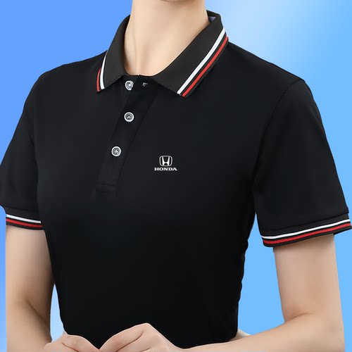 本田Polo衫4S工装定制LOGO吸汗