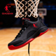 战靴鞋 乔丹男鞋 皮面防撞耐磨减震防滑运动鞋 男2026新款 实战篮球鞋