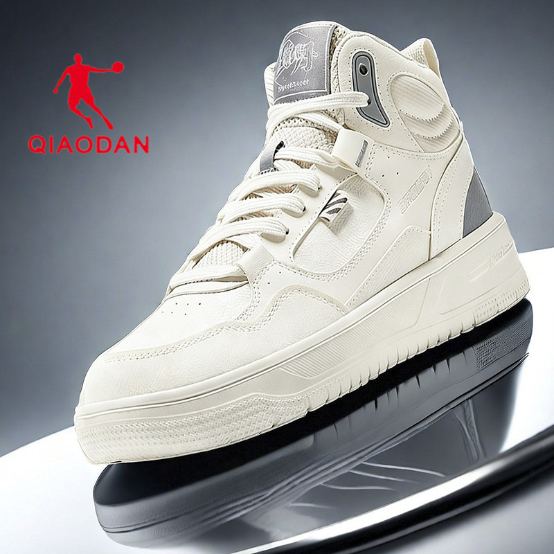 乔丹男鞋软底板鞋2026春季新款百搭轻便运动鞋男式潮流百搭休闲鞋