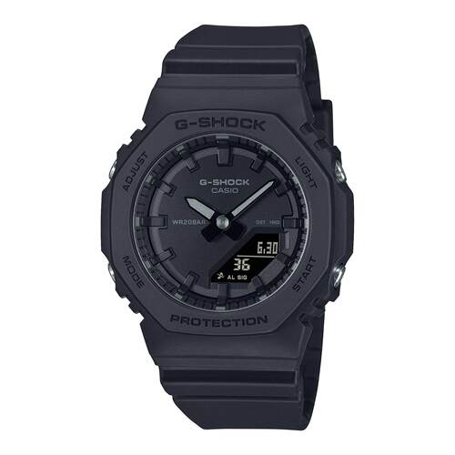 CASIO卡西欧G Shock Bio Based树脂数字的Blackout手表GMAP2100BB