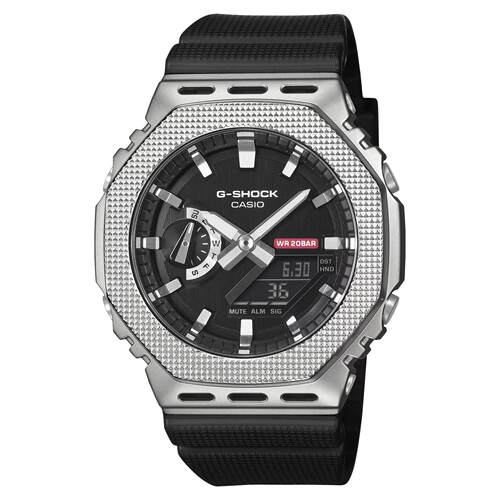 CASIO卡西欧G Shock GM2100M 1A Industrial Design银Ion模拟数字