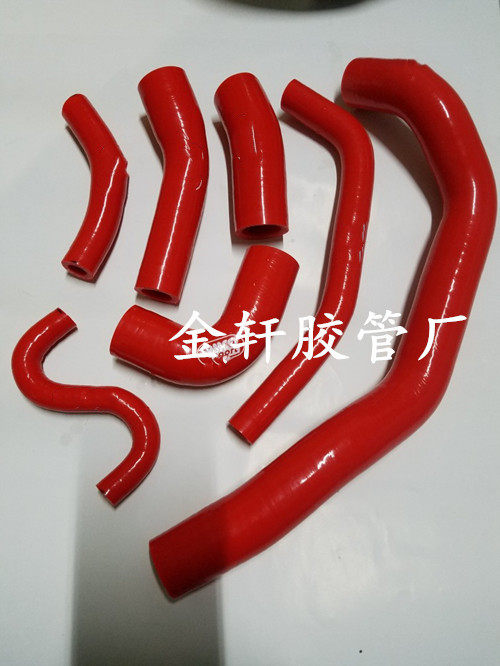 适用于雅马哈YZF1000 R1 02-03年硅胶热水管 改装水箱管 矽胶水管