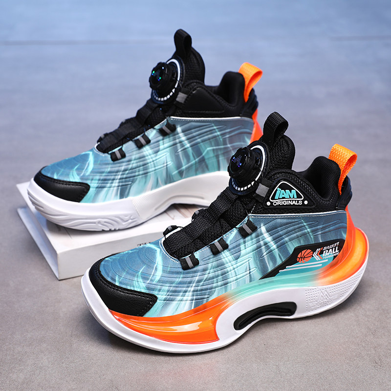 正品23科比儿童篮球鞋青少年实战训练鞋学生中大童二棉防滑运动鞋