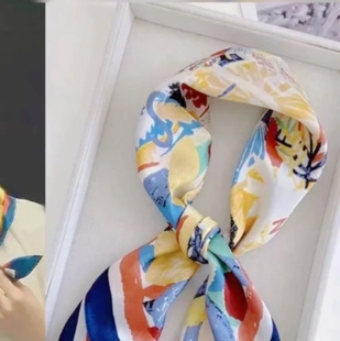 芭比领塔玫瑰同款丝巾夏季薄款围巾彩色尼泊尔方巾玫瑰的故事丝巾