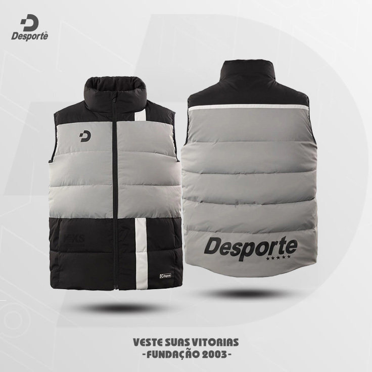 Desporte体士彪 儿童足球棉马甲 加厚秋冬保暖防风高领训练服背心