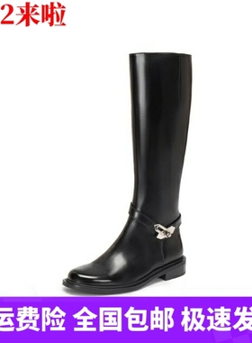 商场同款2025新款骑士乐章骑士靴粗跟长筒靴休闲女长靴EAJ48DG5