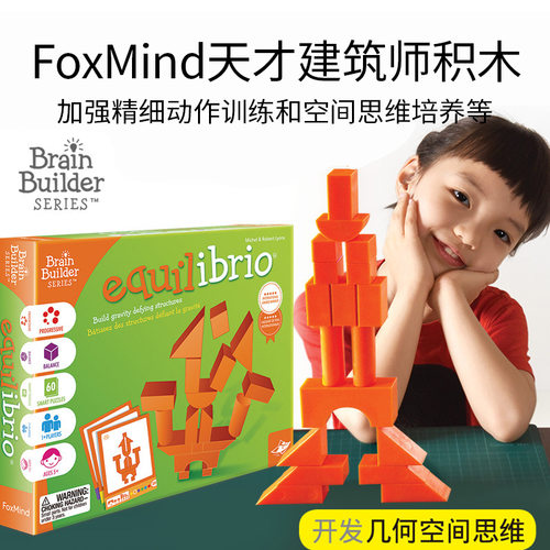 FoxMind建筑平衡大师益智积木