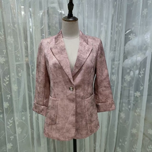 2026时尚 新款 气质百搭一粒扣品质西服短外套 春装 轻奢2020专柜正品