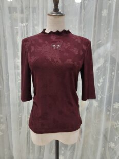 轻奢3360专柜正品2026新款女装时尚百搭显瘦短袖打底衫女上衣