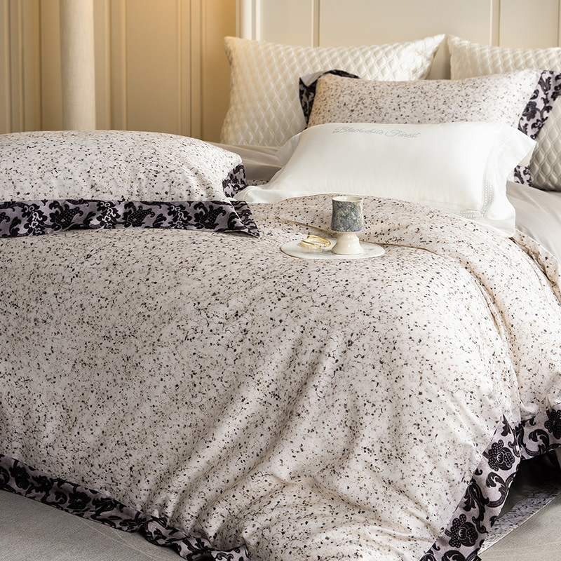 轻奢风秋冬天丝棉磨毛四件套