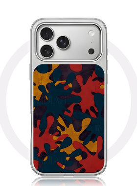 多彩抽象26987大孔电镀黑框磨砂磁吸碳纤纹手机壳适用苹果iphone17promax华为P70PRO小众个性MATE60PRO