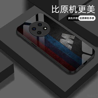 适用【OPPOA2Pro】宝马Mpower液态玻璃亮面手机壳RS电镀全包镜头冰感轻奢高档软边抗摔耐脏保护套