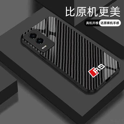 适用【荣耀GT】宝马Mpower液态玻璃亮面手机壳RS电镀全包镜头冰感轻奢高档软边抗摔耐脏保护套