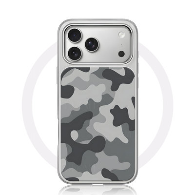 灰色迷彩大孔电镀黑框磨砂磁吸碳纤纹手机壳适用苹果iphone17promax华为全包按键P70PROP70ULTRA