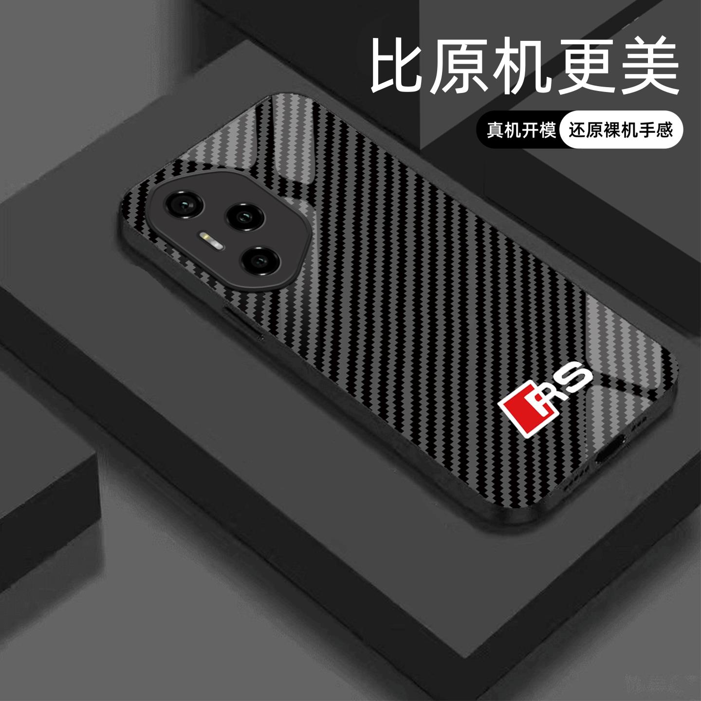 适用【荣耀300pro】宝马Mpower液态玻璃亮面手机壳RS电镀全包镜头冰感轻奢高档软边抗摔耐脏保护套