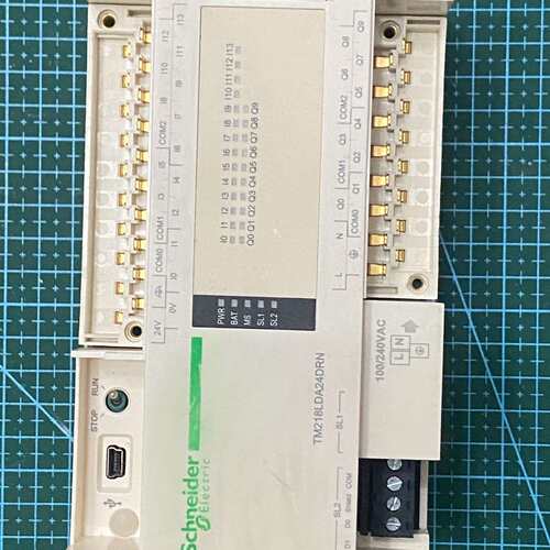 议价TM218LDA24DRN施耐德PLC14点DC24V输入，