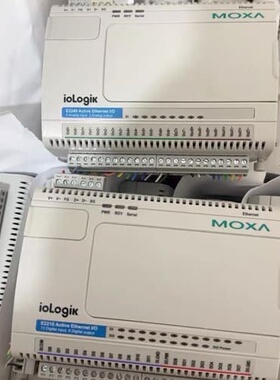 议价MOXA摩莎E2240/E2210模拟量模块。图片实物图。