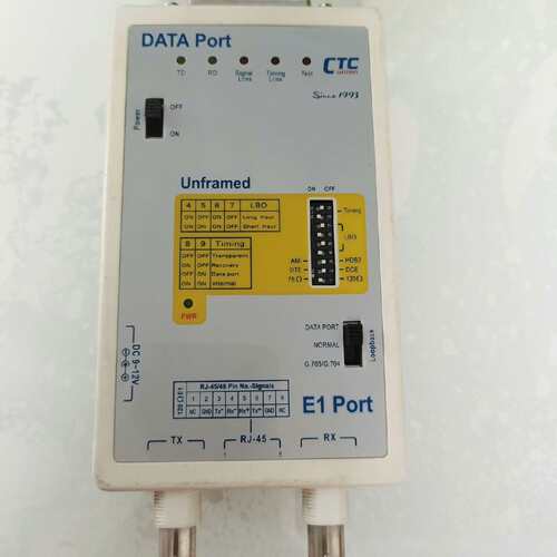 议价原装CTC G703/E1-U非成帧E1协议转换器，成色