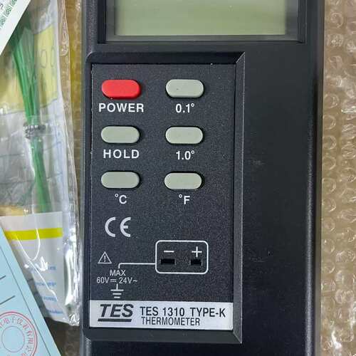 议价台湾泰仕TES-1310TYPE-K测温表高精度测温仪点温计