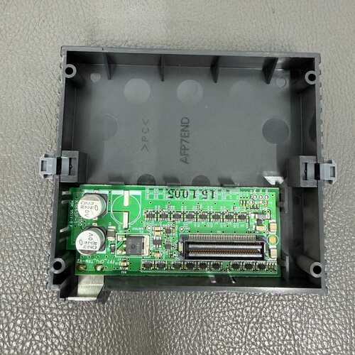议价松下PLC终端单盖板，型号AFP7END，卡扣齐全，适用于