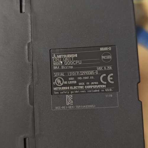 议价三菱PLC CPU模块 Q00CPU，日本原装进口，5V供电