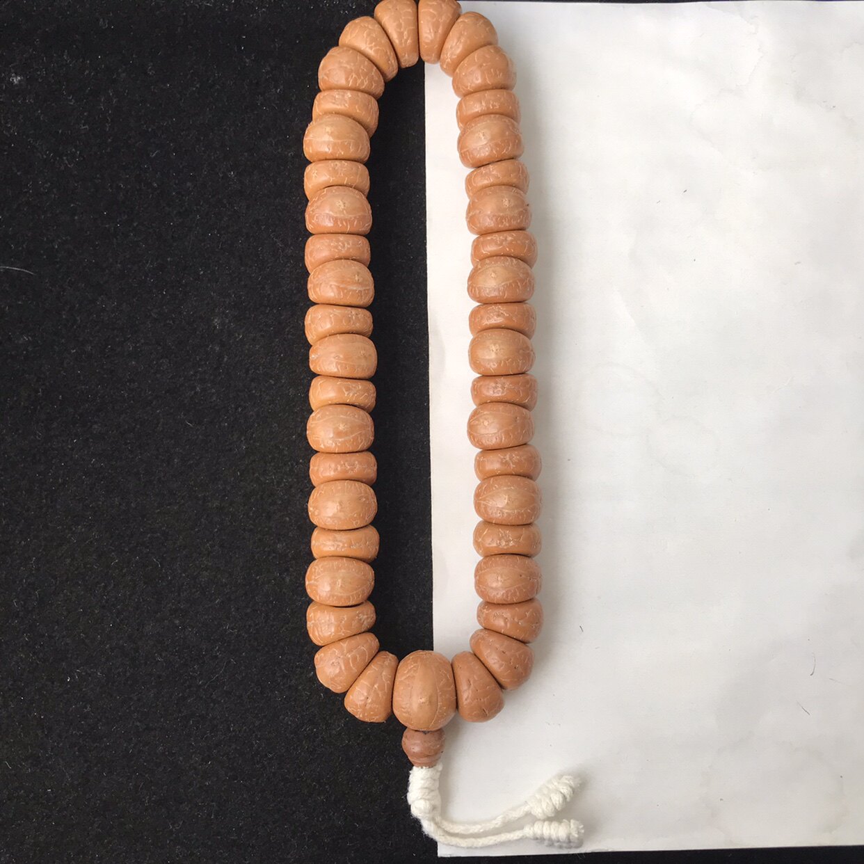 一图一物16mm国工掏仓厚切大肠尼泊尔大凤眼菩提子36手持佛珠手链