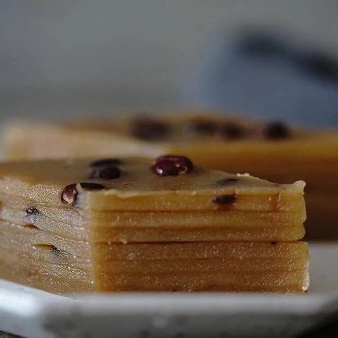 浙江衢州特产千层糕传统农家手工七层糕点心特色美食儿童小吃早餐