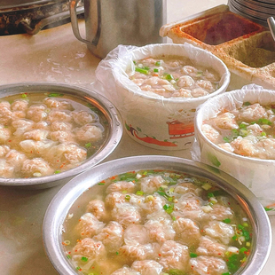 衢州龙游小吃湖镇老街猪肉手工馄饨早餐配油条速食小吃顺丰