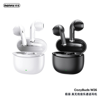 REMAX睿量极昼真无线蓝牙耳机入耳式音乐通话耳机TWS运动